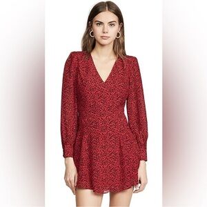 Alice + Olivia Red Dress